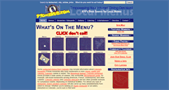 Desktop Screenshot of 970menus.com