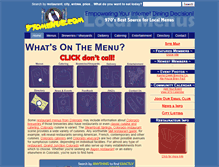 Tablet Screenshot of 970menus.com